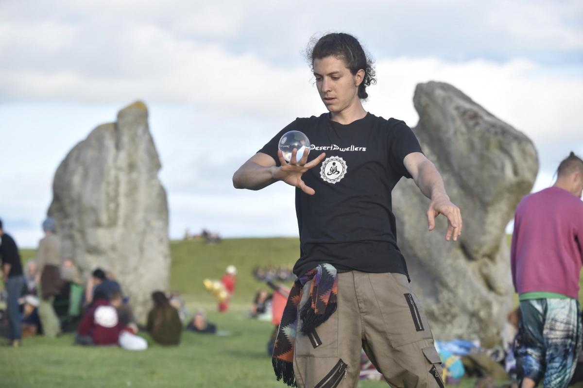 Pictures from this year's celebrations at Avebury by Diane Vose