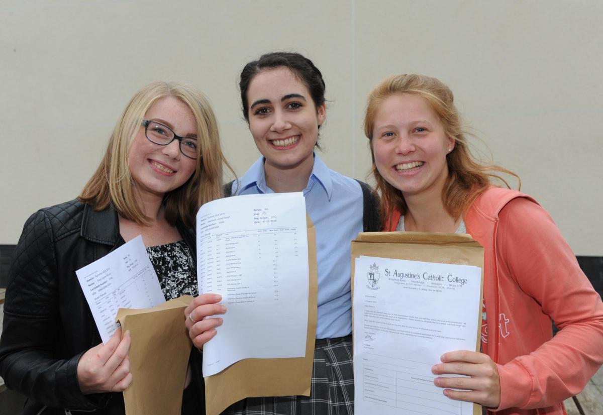 A Level results day 2015