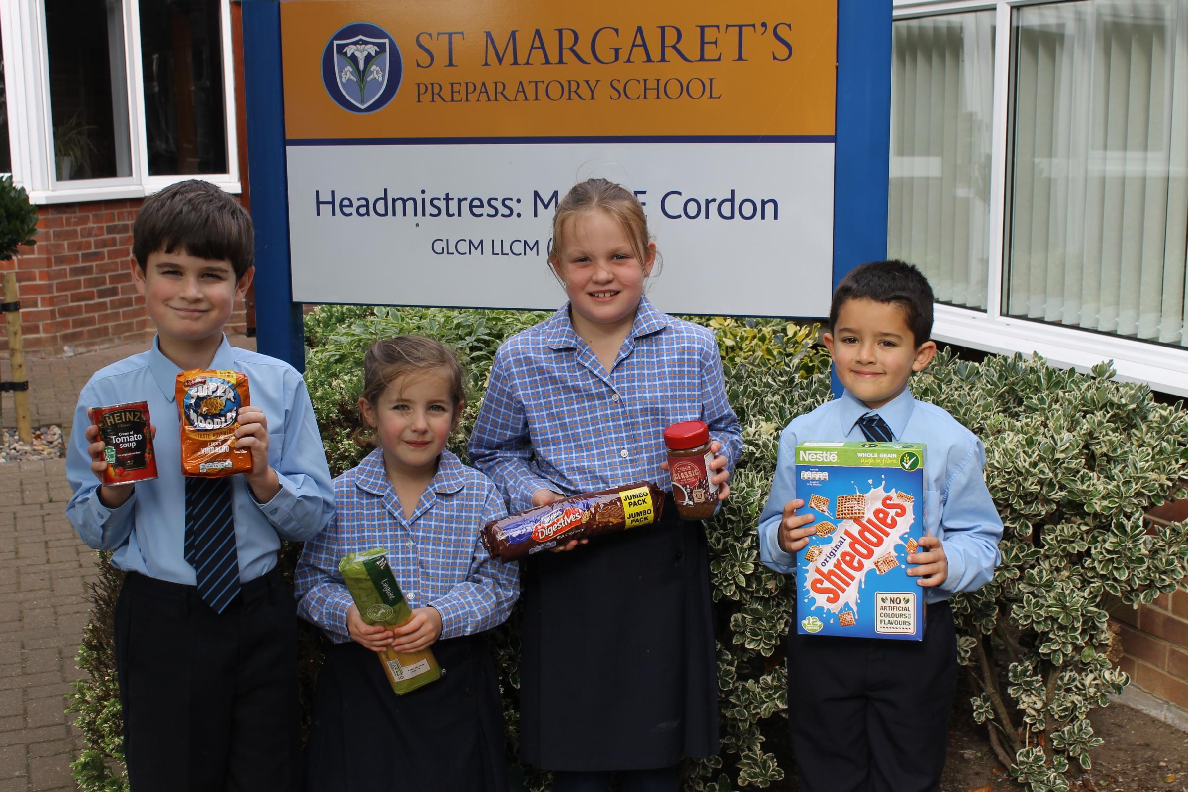 Children's harvest gifts boost Devizes Foodbank - The Wiltshire Gazette and Herald