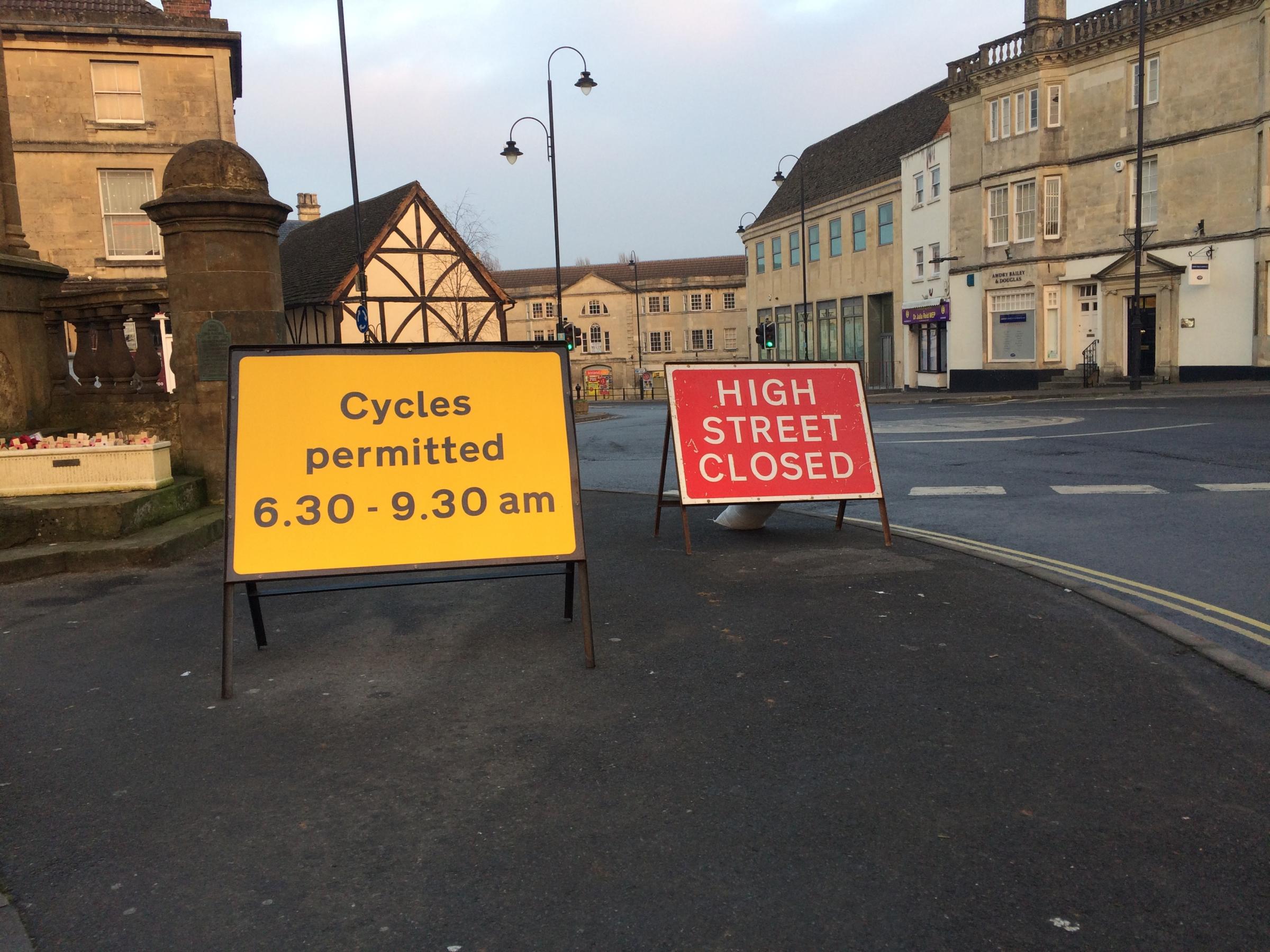 Chippenham High Street road closure lifted - The Wiltshire Gazette and Herald