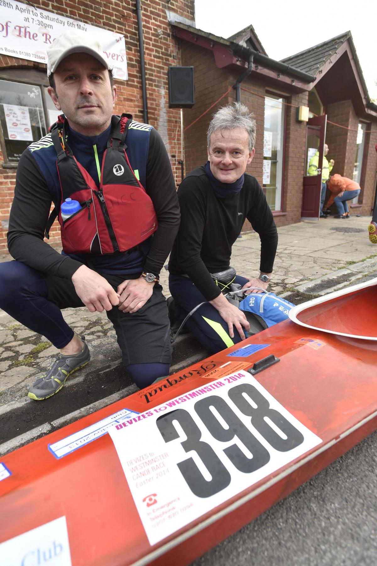 Scenes from Devizes to Westminster Canoe Race