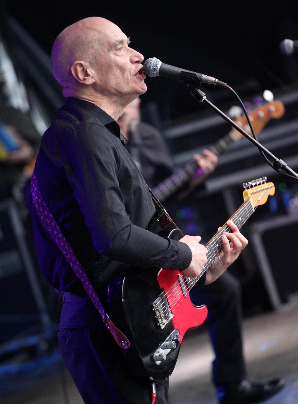 Wilko Johnson during Concert at the Kings in All Cannings. Picture by Vicky Scipio
