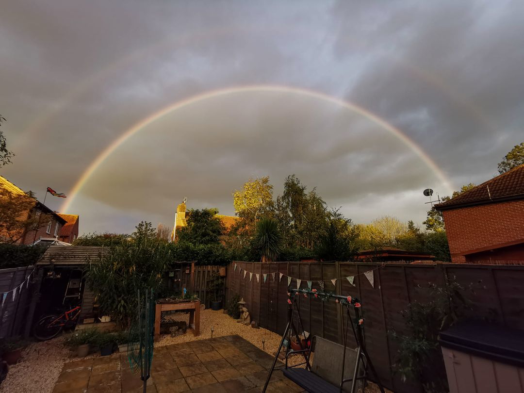 Pictures Amazing rainbow over Swindon The Wiltshire Gazette and Herald