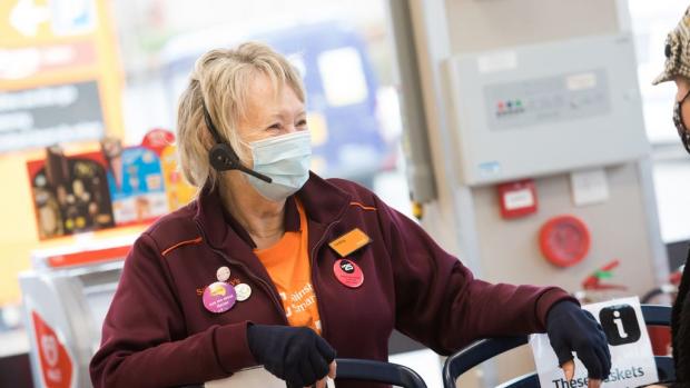 The Wiltshire Gazette and Herald: Sainsbury’s will also be asking customers to wear face masks. (PA)