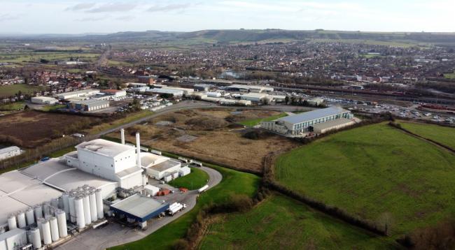 The site of the proposed Westbury waste incinerator