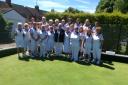 The victorious Wiltshire ladies team who beat Dorset in the inter-county Johns Trophy