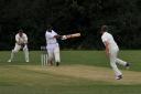 Cricket, Nalgo v Biddestone, pictured at Nalgo cricket ground..Pic - Nalgo - batsman.Date 5/8/19.Pic by Dave Cox.