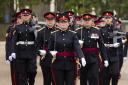 Engineers go on parade to protect the Queen 			       Pictures: Cpl Paul Watson