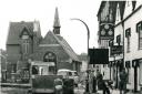 Maryport Street is resurfaced during the 1960s