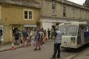 Filming for Disney's rivals on Corsham High Street