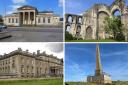 Some of the buildings and structures at risk in Wiltshire