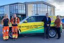 The new Critical Care car for Wiltshire Air Ambulance