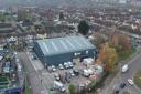 An aerial view of the new JD Gym coming to Swindon