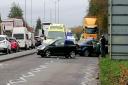Crash on major Swindon road causes heavy traffic