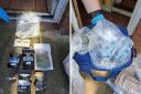 Drugs seized during a Wiltshire Police raid