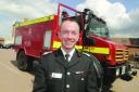The newly-appointed chief fire officer Darran Gunter