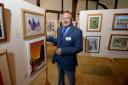 Chippenham and District Art exhibition at the Yelde Hall Pictured Bob Nation (teasurer)Pictures Clare Green CG99/01claregreenphotography.com12/06/2015 (28945758)