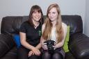 Vlogger Lucy Powrie, right, has joined forces with sports therapist Sam Cox. By Kate Southall