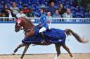 Malmesbury's Emily Irvine rides Bunbury Conquest at the Scottish Home Pony International