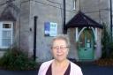 Philippa Read, chief executive of Community First, outside Wyndhams, which will can be visited on Devizes Heritage Open Day