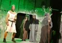 A scene from Spamalot Photo: Gail Foster