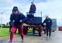 Zowie Trevena in training for Devizes' first strongman and strongwoman competition. Photo: Pure Grit Performance