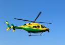 The Wiltshire Air Ambulance was on the scene