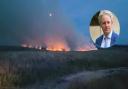 The MP for Devizes, Danny Kruger, has spoken out about the fires across Salisbury Plain this week.