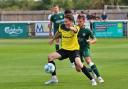 Melksham Town in Southern League action  Photo: Martin Pearce