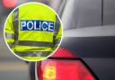 A parked car in Calne has come to the attention of the police
