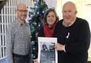 Wiltshire Community Foundation joint chief Executive Fiona Oliver, with chair of trustees Angus Macpherson, right, and trustee Mark Barnett. They are appealing to businesses to support the community foundation’s 13th Surviving Winter appeal