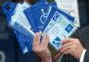 A row over blue badge holders has been sparked at Wiltshire Council
