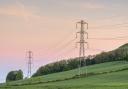 The area north of Devizes being transformed by National Grid