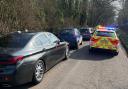 Police stop a suspected drug driver in the Calne area
