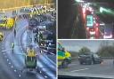There have been four crashes on the M4 within days