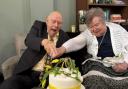 Alan and Dorothy Jolley celebrate 70 years of happy marriage at Trowbridge Oaks Bupa Care Home