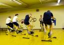 Locals can still keep fit at Calne Leisure Centre.