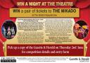 Win a Night at the Theatre