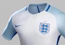 Kick of the Euro 2016 tornament with the official England shirt