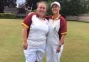 Box bowlers Kathryn Yeoman (left) and Debbie Shadwell