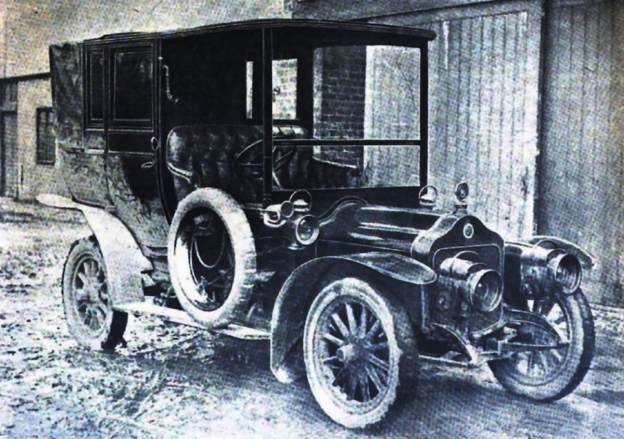 Violet Charlesworth’s car, which she had the ‘accident’ 
