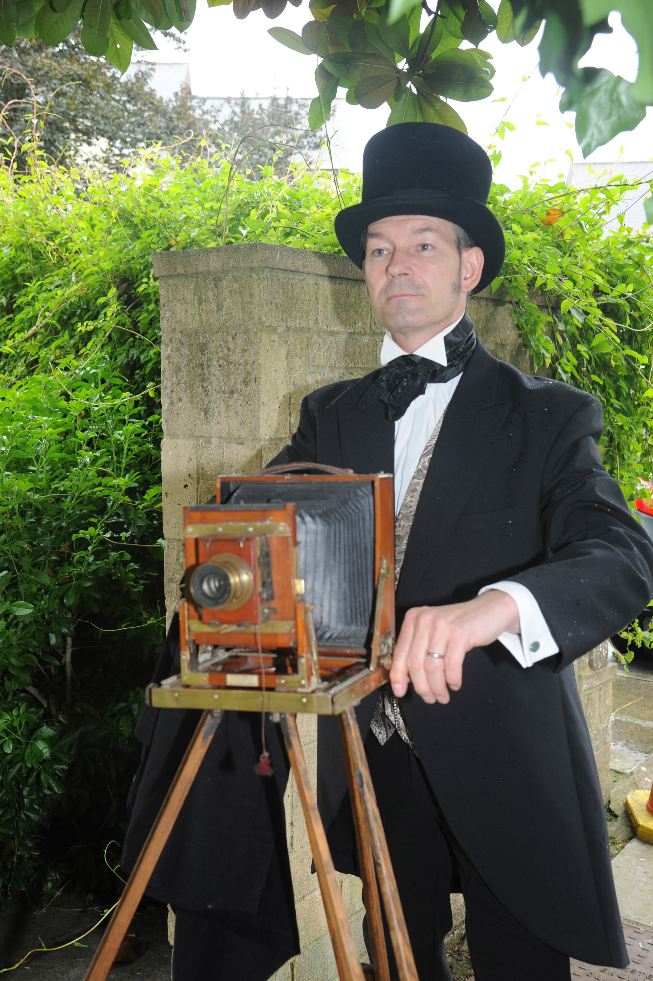 Living History Lucas Pitcher as William Fox Talbot at the Chippenham Victorian Day Photo Trevor Porter 67579 3