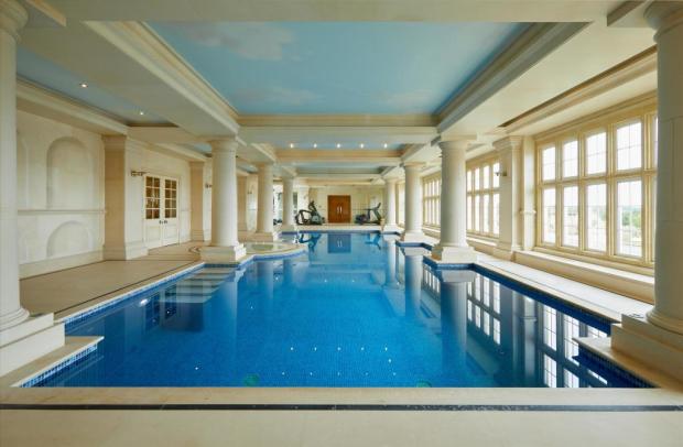 The Wiltshire Gazette and Herald: Swimming pool in Compton Bassett House 
