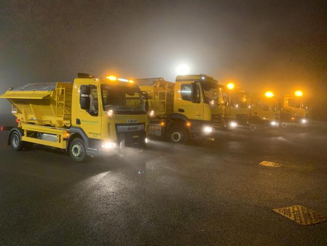 Superbly named gritter fleet ready to keep roads safe as temperatures drop