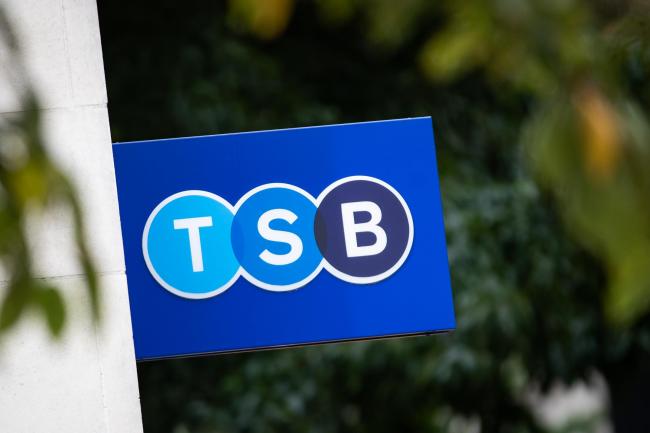 Photo of a TSB bank as plans to close 70 branches in 2022 are announced. See the full list.