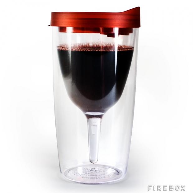 The Wiltshire Gazette and Herald: Vindo2go portable wine glass. Credit: Firebox