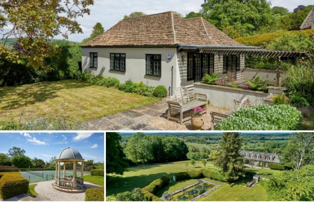 The Wiltshire Gazette and Herald: The grounds of Robbie Williams' house. Credit: Rightmove