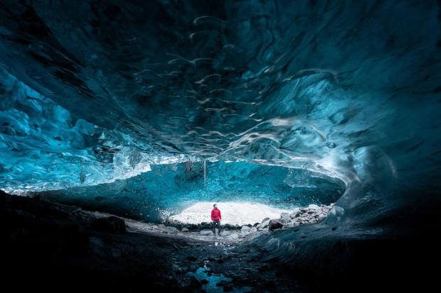 The Wiltshire Gazette and Herald: Natural Crystal Blue Ice Cave Tour of Vatnajökull Glacier - Hofn, Iceland. Credit: TripAdvisor