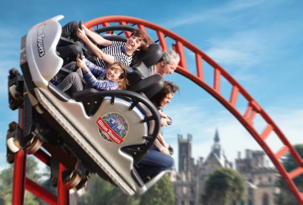 The Wiltshire Gazette and Herald: For thrill seekers, tickets to Alton Towers makes a great gift. Picture: Alton Towers
