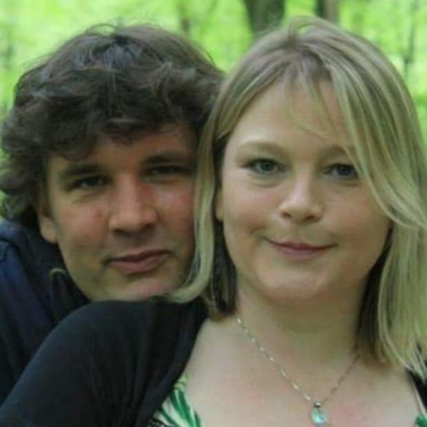 The Wiltshire Gazette and Herald: Davina and Sam Wheatley before his untimely death